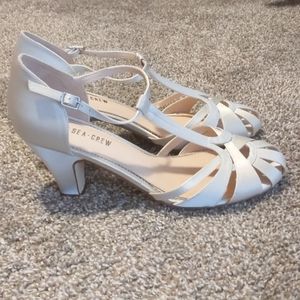NEVER WORN Ivory wedding shoes, size 9